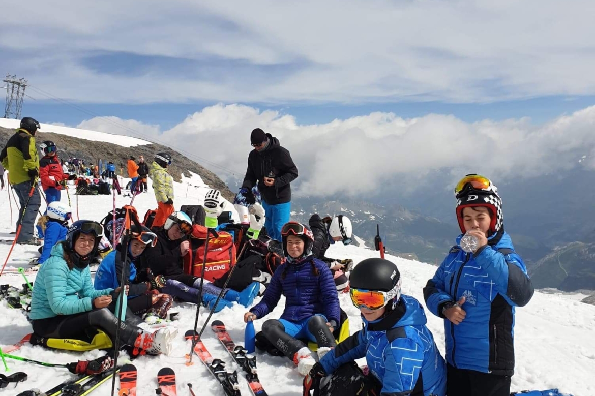 Stage de ski à Tignes -  juillet 2019