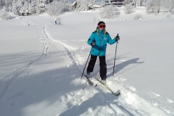 Entrainement pré-hivernal en ski de fond